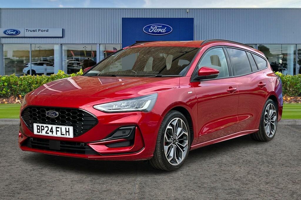 Ford Focus 1.0 Ecoboost Hybrid Mhev 155 St-line X BP24FLH Red #5