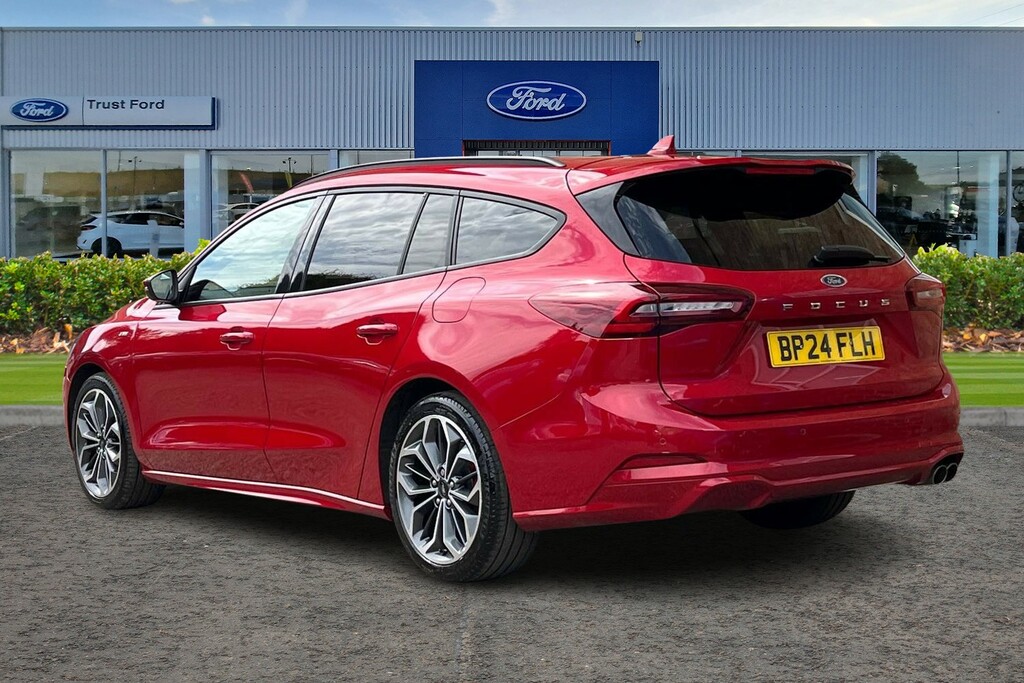 Ford Focus 1.0 Ecoboost Hybrid Mhev 155 St-line X BP24FLH Red #2