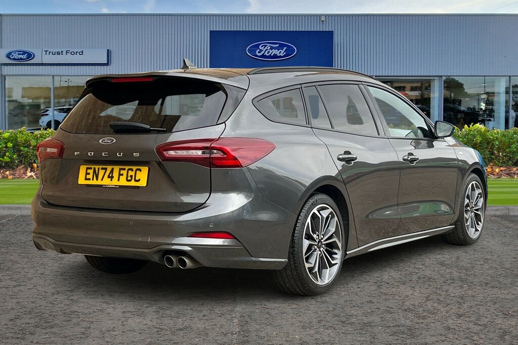 Ford Focus 1.0 Ecoboost Hybrid Mhev 155 St-line X EN74FGC Grey #4