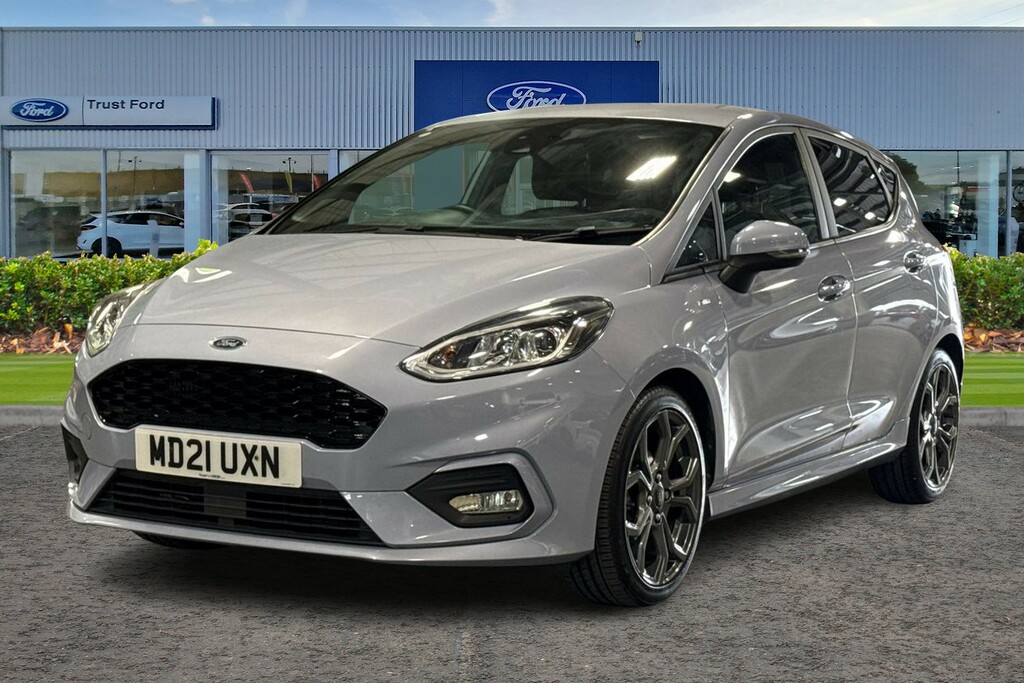Ford Fiesta 1.0 Ecoboost Hybrid Mhev 155 St-line Edition MD21UXN Blue #5