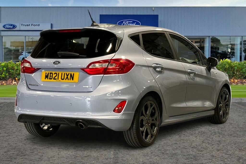 Ford Fiesta 1.0 Ecoboost Hybrid Mhev 155 St-line Edition MD21UXN Blue #4