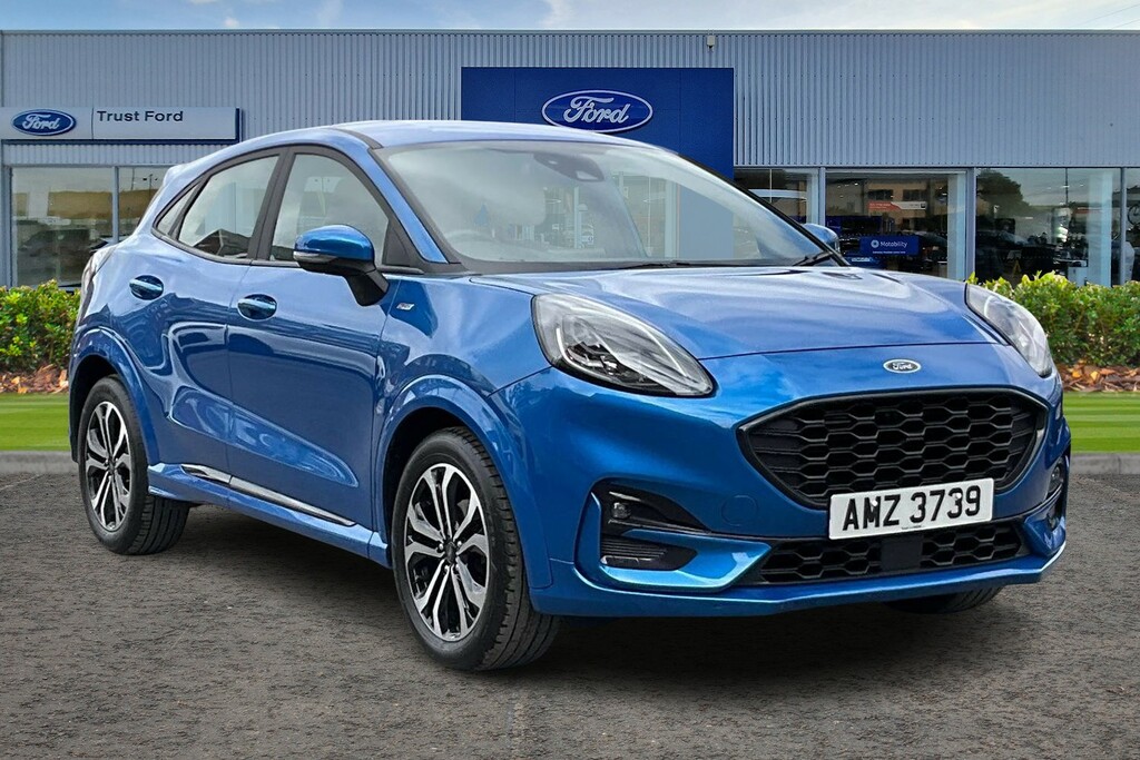 Ford Puma 1.0 Ecoboost Hybrid Mhev St-line 5Drrear Sensors Blue