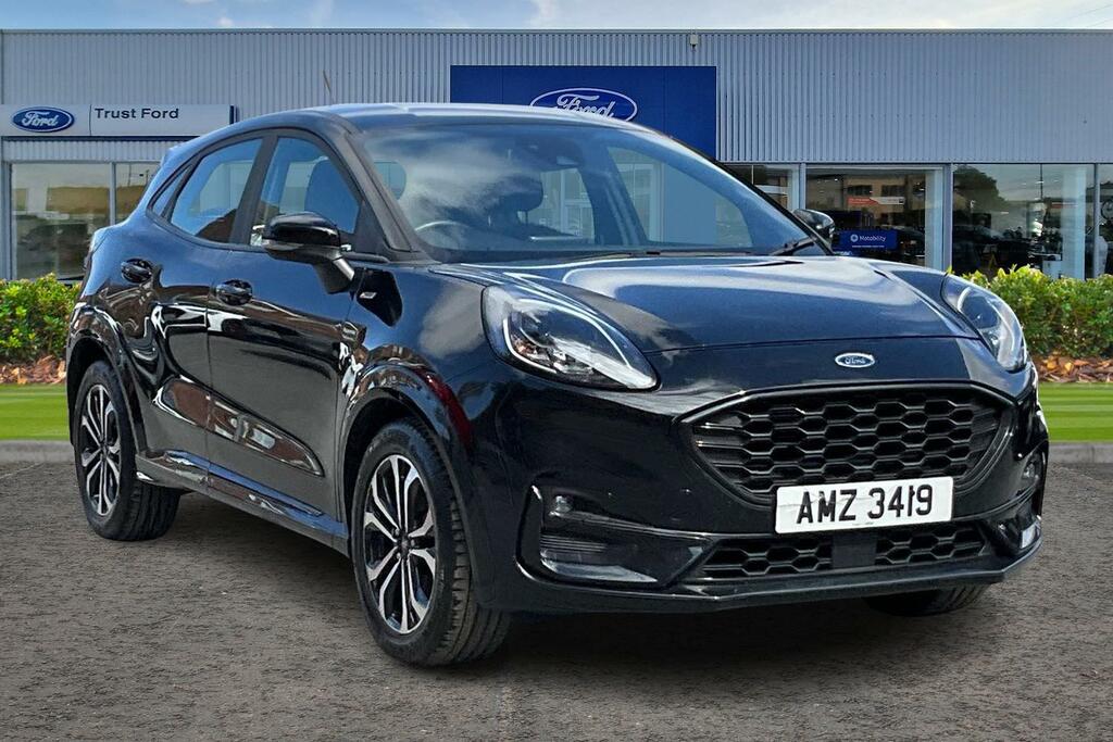 Ford Puma 1.0 Ecoboost Hybrid Mhev St-line 5Drrear Sensors Black