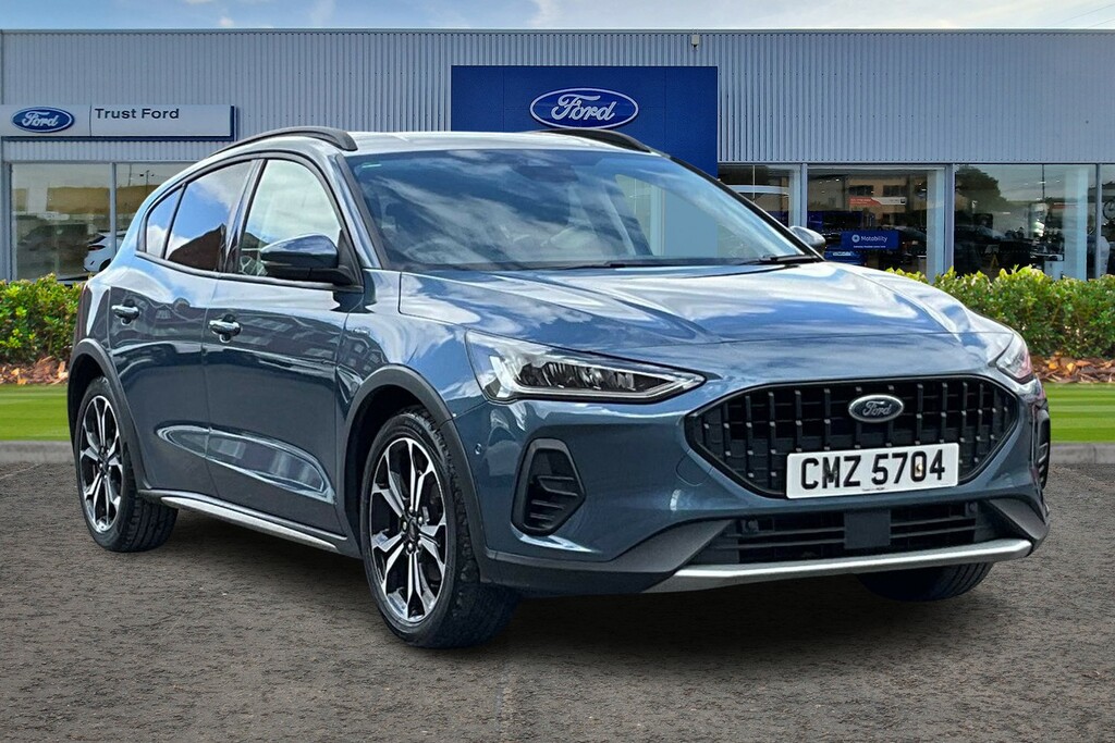 Ford Focus 1.0 Ecoboost Active X 5Drrear Camera - Heated Se Blue