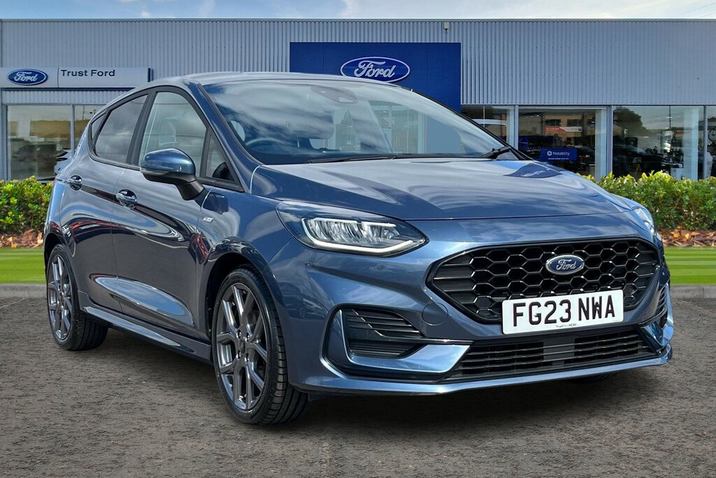 Ford Fiesta 1.0T Ecoboost St-line Hatchback Blue