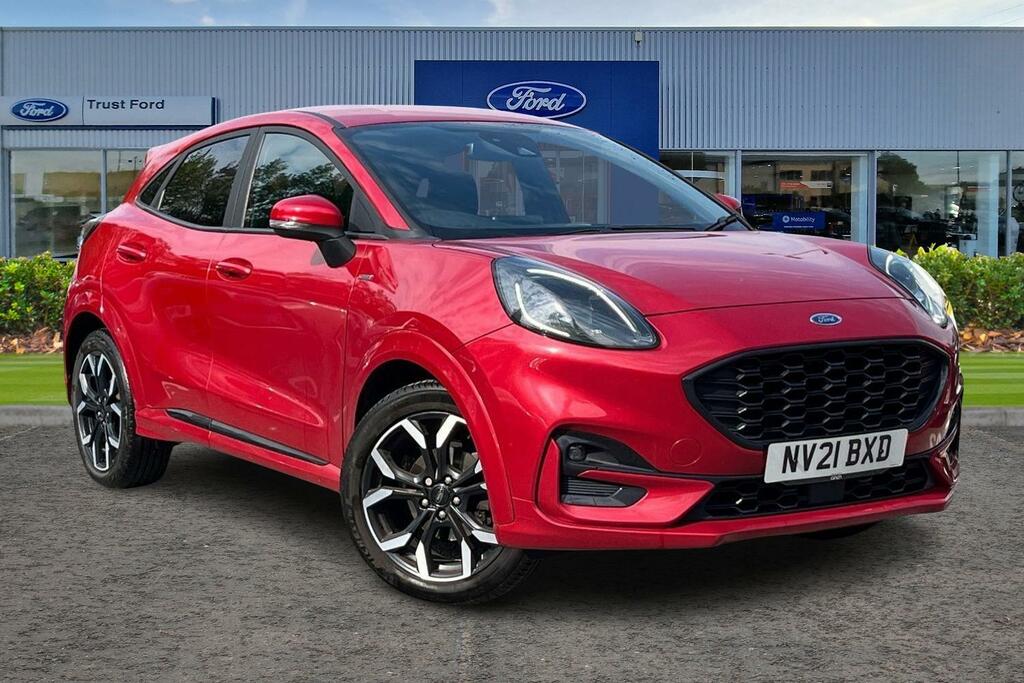 Ford Puma 1.0 Ecoboost Hybrid Mhev St-line X Digital Das Red
