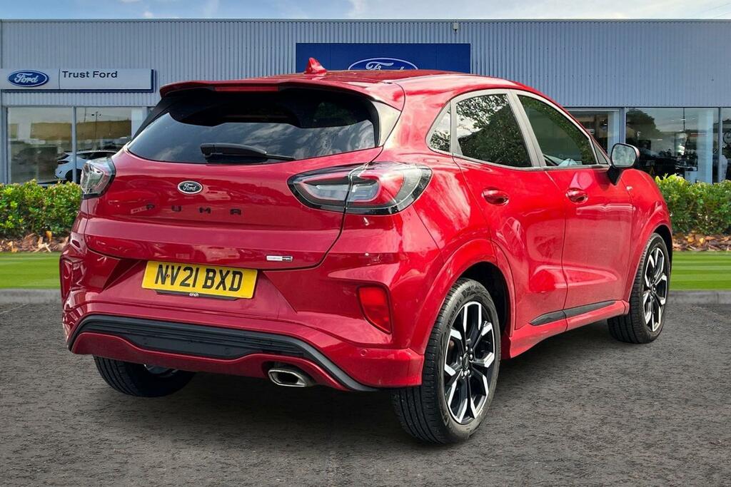 Ford Puma 1.0 Ecoboost Hybrid Mhev St-line X Digital Das NV21BXD Red #4