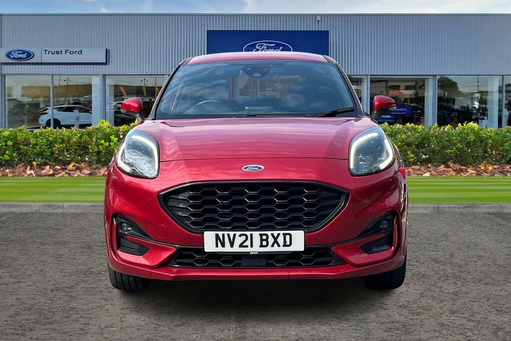 Ford Puma 1.0 Ecoboost Hybrid Mhev St-line X Digital Das NV21BXD Red #6