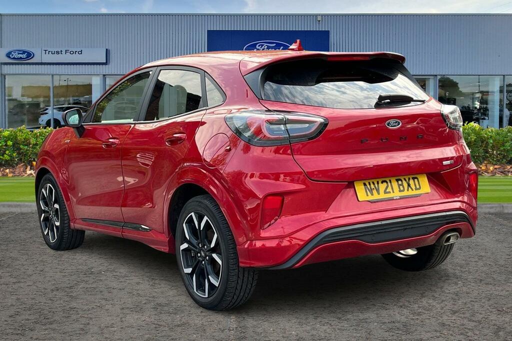 Ford Puma 1.0 Ecoboost Hybrid Mhev St-line X Digital Das NV21BXD Red #2