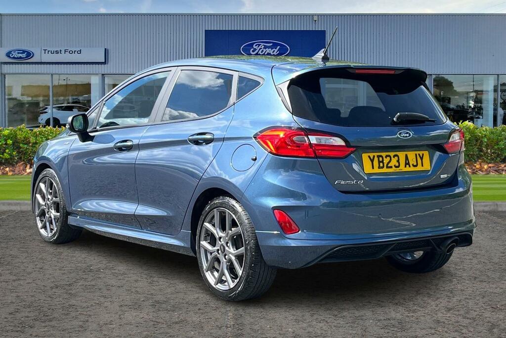 Ford Fiesta 1.0 Ecoboost Hybrid Mhev 125 St-line Edition YB23AJY Blue #2