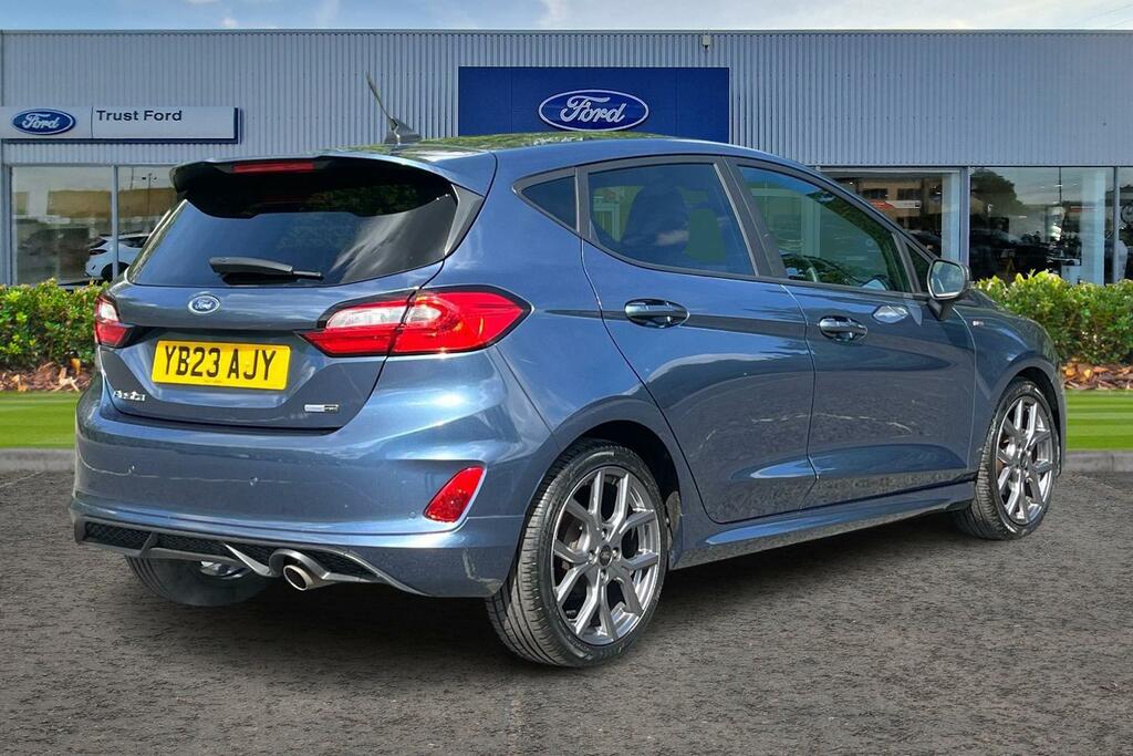 Ford Fiesta 1.0 Ecoboost Hybrid Mhev 125 St-line Edition YB23AJY Blue #4
