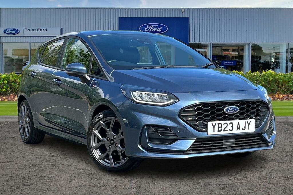 Ford Fiesta 1.0 Ecoboost Hybrid Mhev 125 St-line Edition Blue