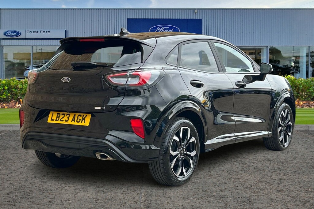 Ford Puma 1.0 Ecoboost Hybrid Mhev St-line X LB23AGK Black #4