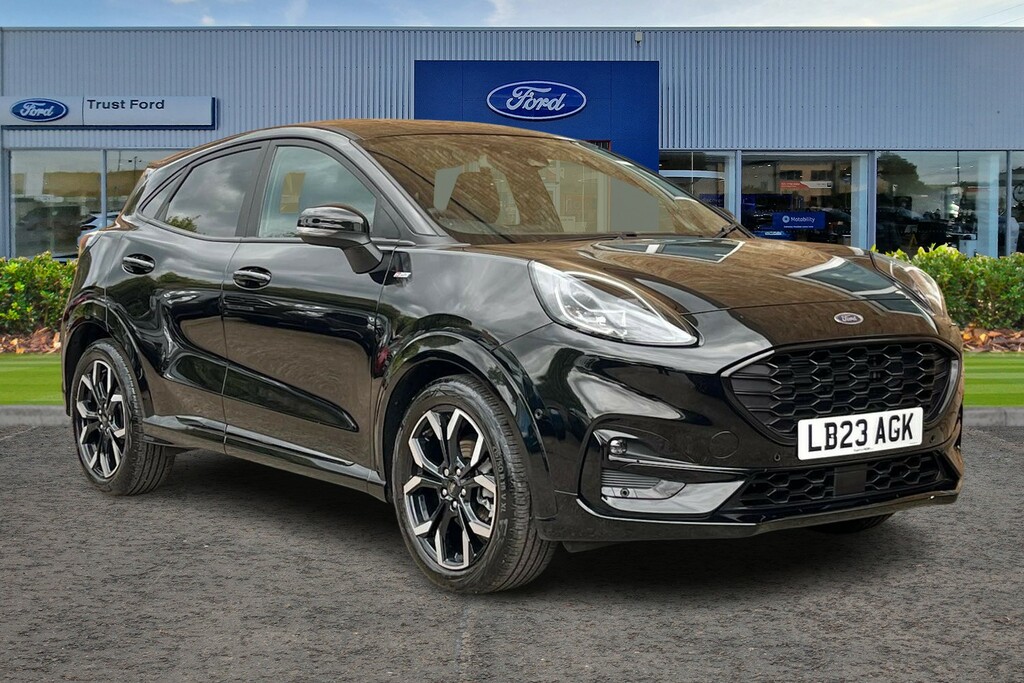 Ford Puma 1.0 Ecoboost Hybrid Mhev St-line X Black