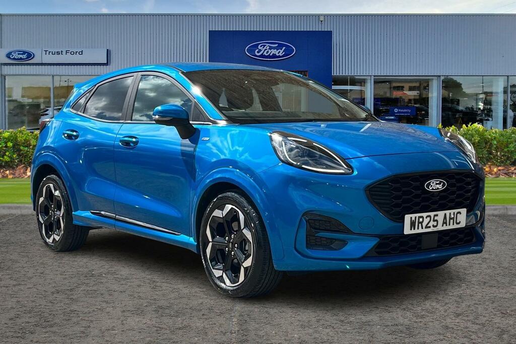 Ford Puma 1.0 Ecoboost Hybrid Mhev 155 St-line X Dct Blue