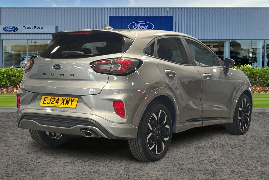 Ford Puma 1.0 Ecoboost Hybrid Mhev 155 St-line X EJ24XWY Silver #4