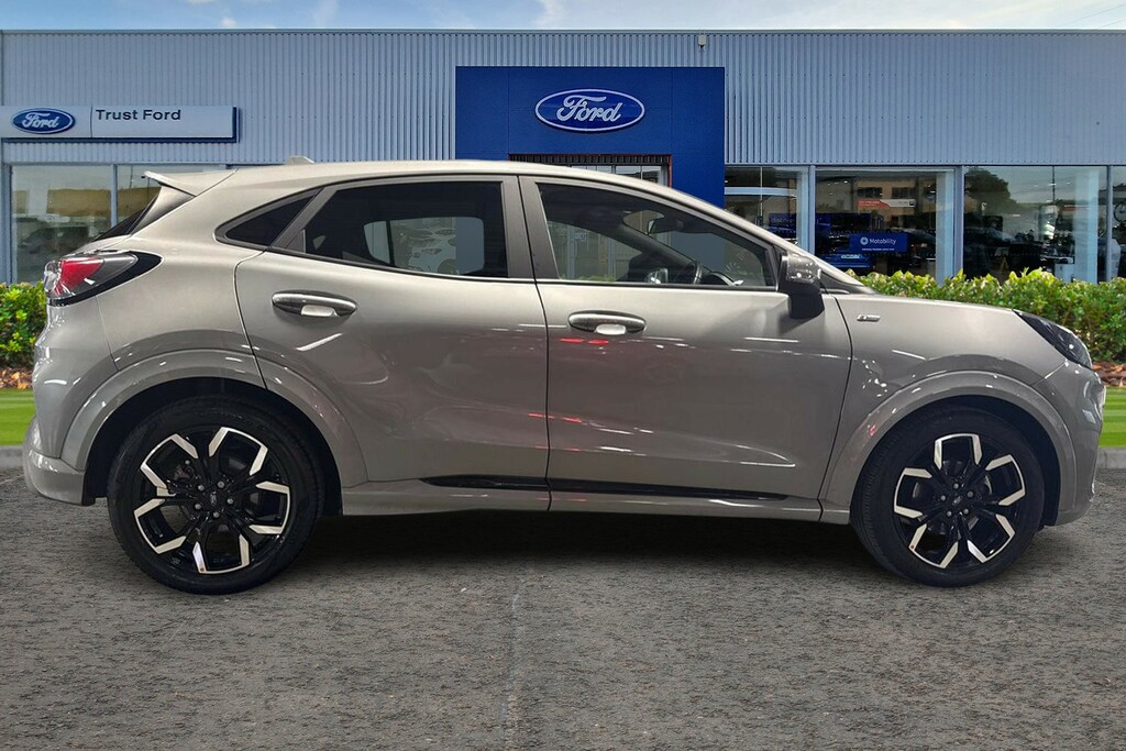Ford Puma 1.0 Ecoboost Hybrid Mhev 155 St-line X EJ24XWY Silver #3