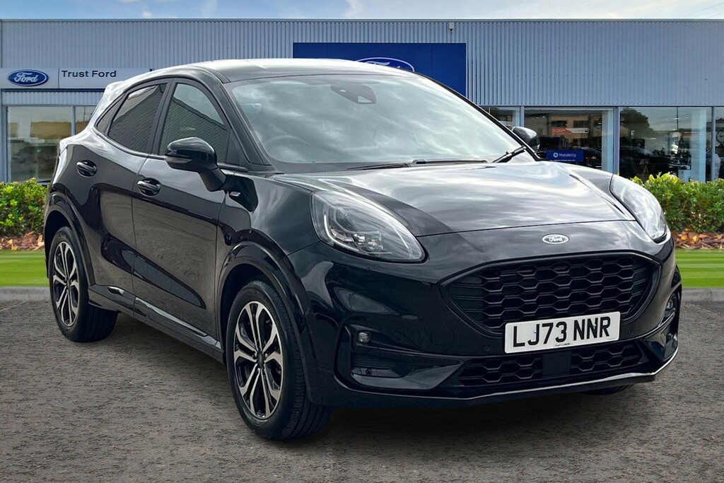 Ford Puma 1.0T Ecoboost Mhev St-line Suv Hybrid M Black