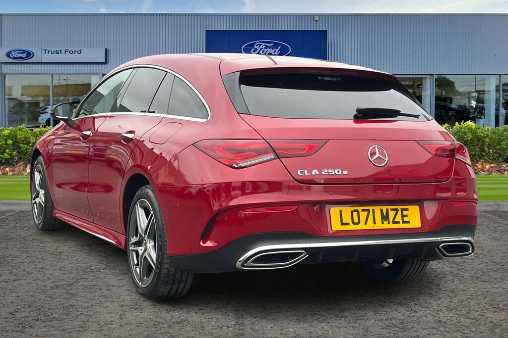 Mercedes-Benz CLA Class Cla 250E Amg Line Premium Plus Tip LO71MZE Red #2
