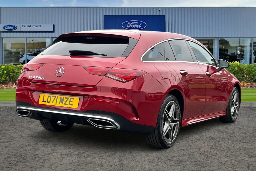 Mercedes-Benz CLA Class Cla 250E Amg Line Premium Plus Tip LO71MZE Red #4