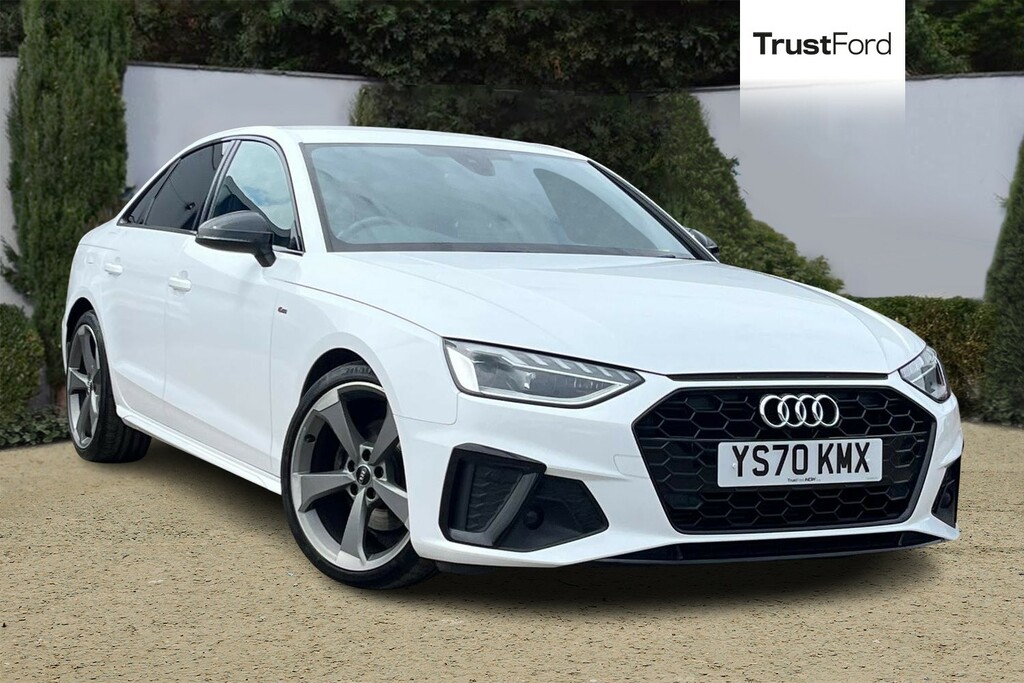 Audi A4 35 Tfsi Black Edition Touchscreen Dab Radio Heated White