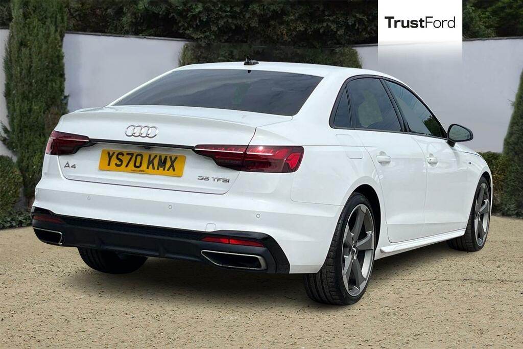 Audi A4 35 Tfsi Black Edition Touchscreen Dab Radio Heated YS70KMX White #4