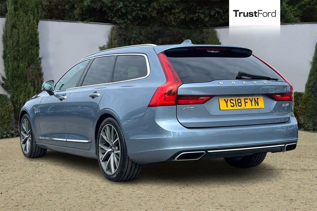 Volvo V90 2.0 D4 Inscription Estate Euro 6 YS18FYN Blue #2