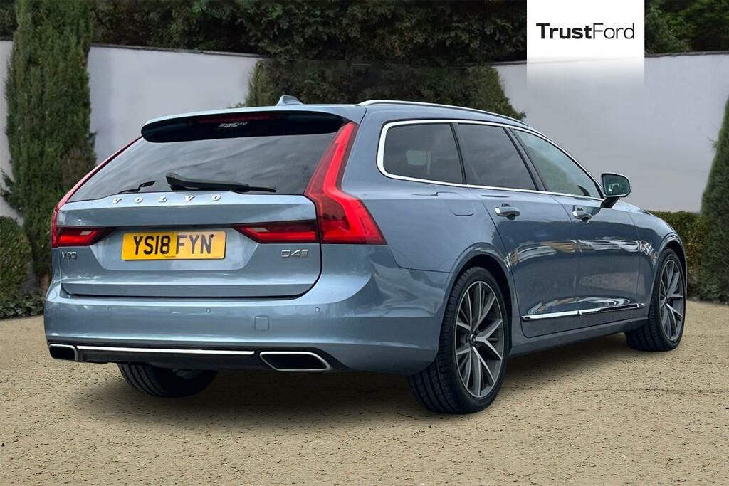 Volvo V90 2.0 D4 Inscription Estate Euro 6 YS18FYN Blue #4