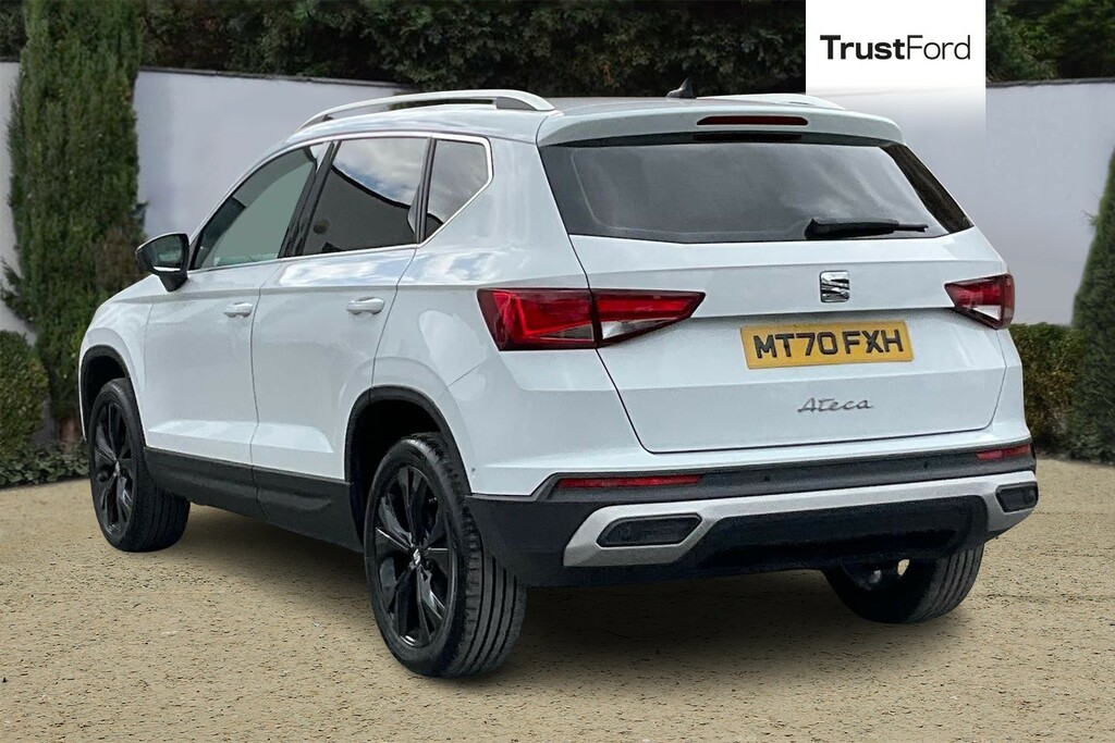 Seat Ateca 1.5 Tsi Evo Se Technology Dsgfront Rear Se MT70FXH White #2