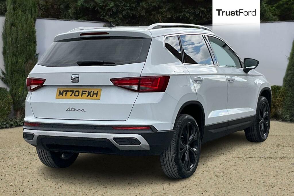Seat Ateca 1.5 Tsi Evo Se Technology Dsgfront Rear Se MT70FXH White #4