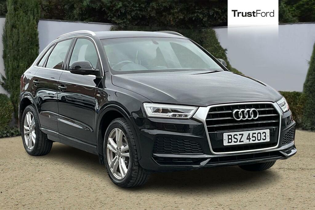 Audi Q3 2.0 Tdi S Line Edition 5Drpower Tailgate - Front Black