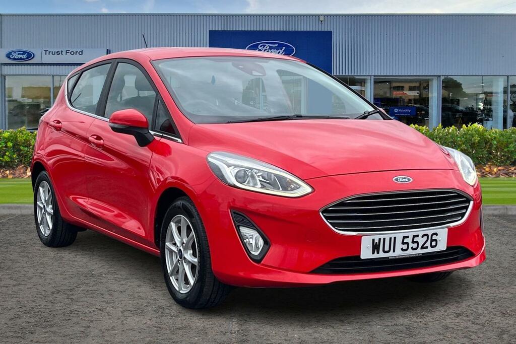 Ford Fiesta 1.1 Zetec - Motd To March 2027 2 Keys Reversi Red