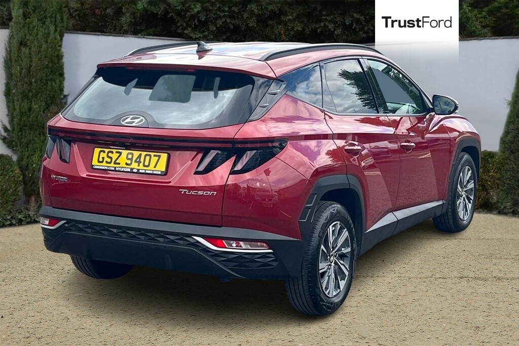 Hyundai Tucson 1.6 Tgdi Se Connect 2Wd GSZ9407 Red #4