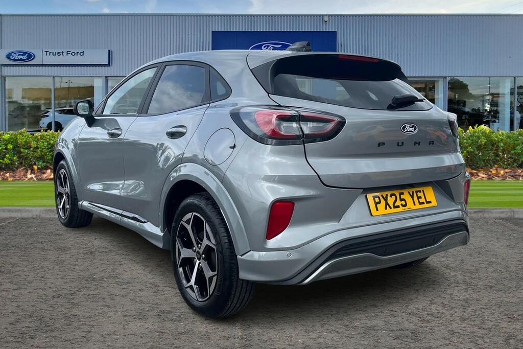Ford Puma 1.0 Ecoboost Hybrid Mhev St-line PX25YEL Silver #2