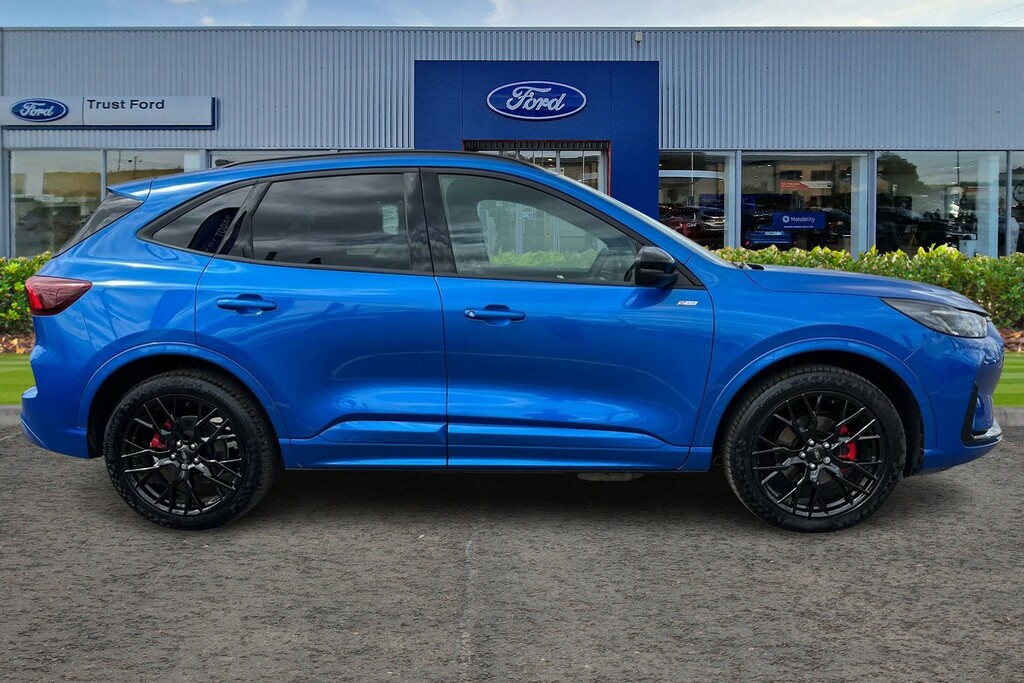 Ford Kuga 2.5 Duratec 14.4Kwh St-line X Black Package Suv EO75XBU Blue #3
