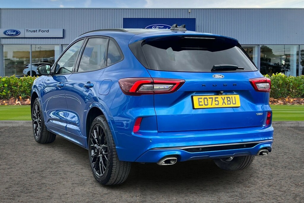 Ford Kuga 2.5 Duratec 14.4Kwh St-line X Black Package Suv EO75XBU Blue #2