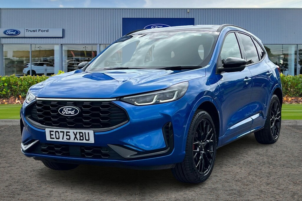 Ford Kuga 2.5 Duratec 14.4Kwh St-line X Black Package Suv EO75XBU Blue #5