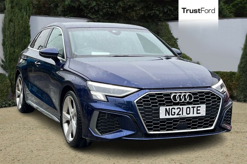 Audi A3 30 Tfsi S Line 5Dr- Virtual Dash Blue