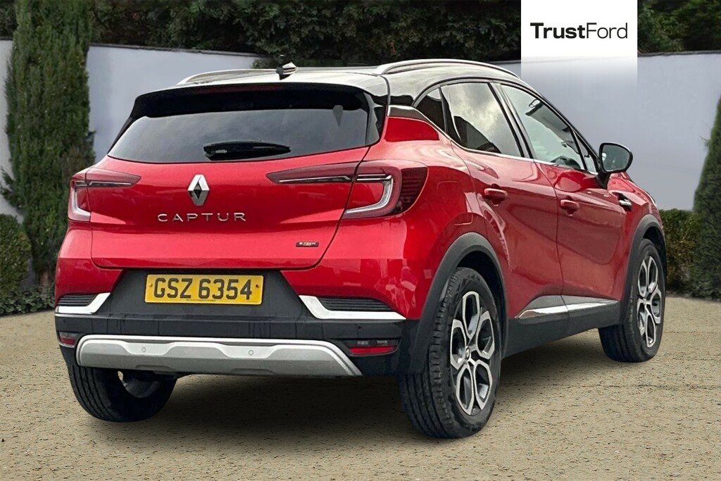 Renault Captur 1.6 E-tech Full Hybrid 145 Techno C GSZ6354 Red #4