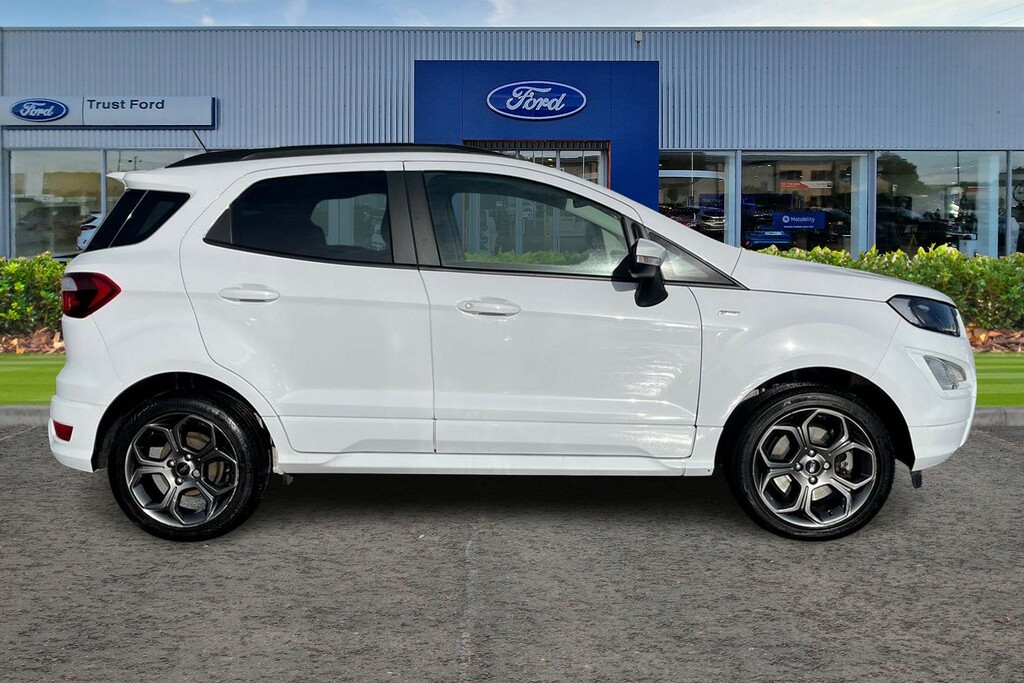 Ford Ecosport 1.0 Ecoboost 140 St-line AMZ4423 White #3