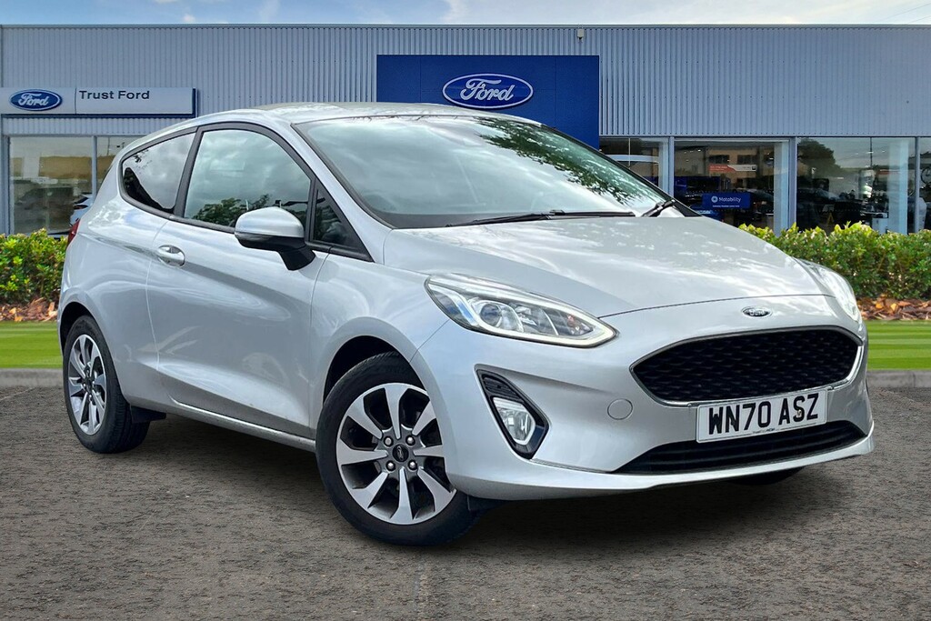 Ford Fiesta 1.0 Ecoboost 95 Trend Sync 3 With Apple Carpla Silver