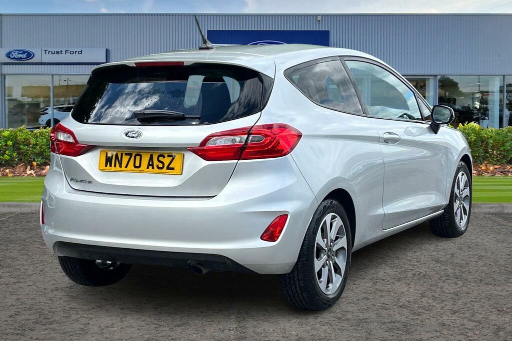 Ford Fiesta 1.0 Ecoboost 95 Trend Sync 3 With Apple Carpla WN70ASZ Silver #4