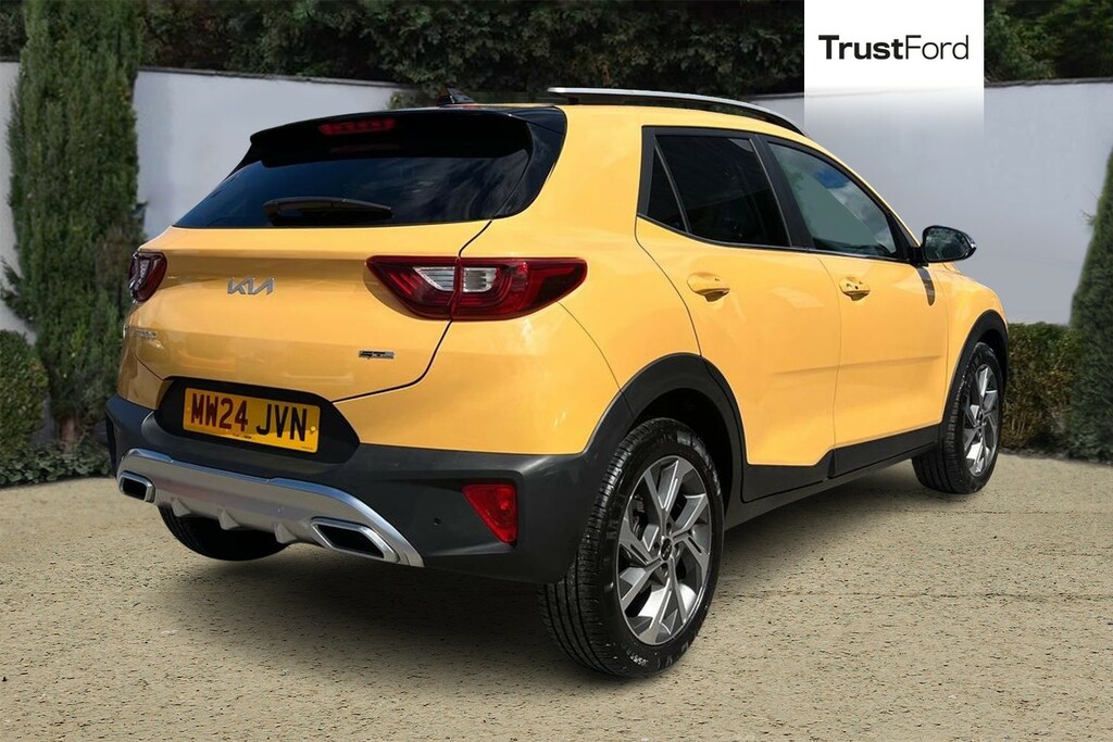 Kia Stonic 1.0T Gdi 48V Gt-line S Yellow #4