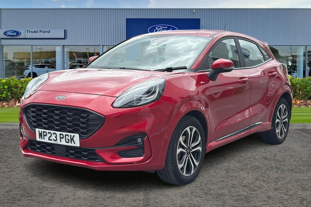 Ford Puma 1.0 Ecoboost Hybrid Mhev St-line With Rear Sen WP23PGK Red #5
