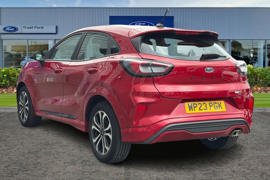 Ford Puma 1.0 Ecoboost Hybrid Mhev St-line With Rear Sen WP23PGK Red #2