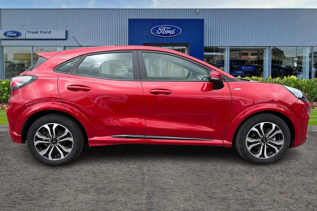 Ford Puma 1.0 Ecoboost Hybrid Mhev St-line With Rear Sen WP23PGK Red #3