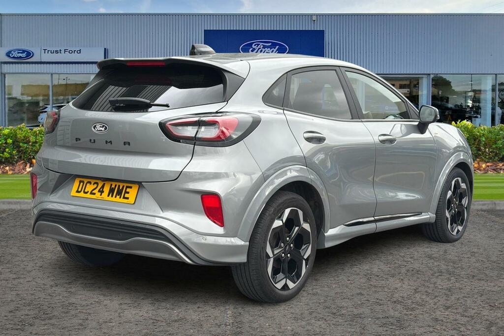 Ford Puma 1.0 Ecoboost Hybrid Mhev St-line X With Sat Na DC24WME Silver #4