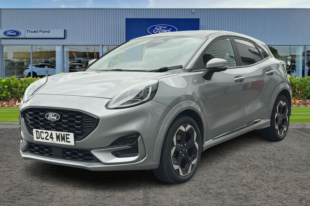 Ford Puma 1.0 Ecoboost Hybrid Mhev St-line X With Sat Na DC24WME Silver #5