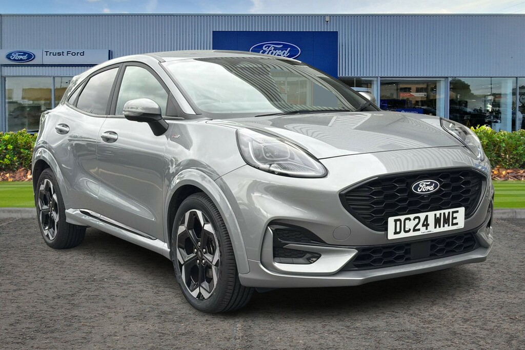 Ford Puma 1.0 Ecoboost Hybrid Mhev St-line X With Sat Na Silver