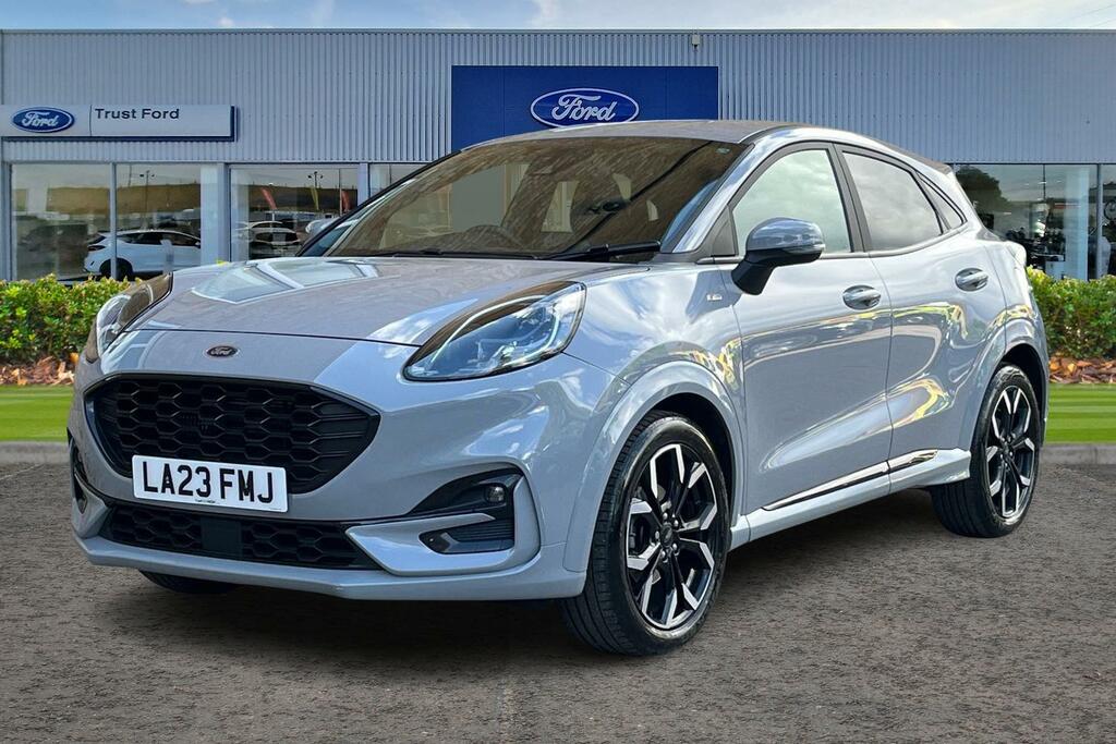 Ford Puma 1.0 Ecoboost Hybrid Mhev St-line X LA23FMJ Grey #5